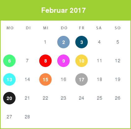 Kindergeld-Auszahlungstermine für Februar 2017