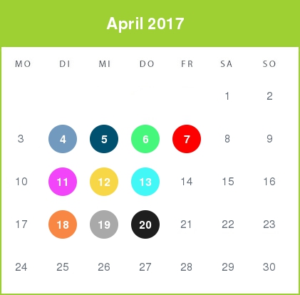 Kindergeld-Auszahlungstermine für April 2017