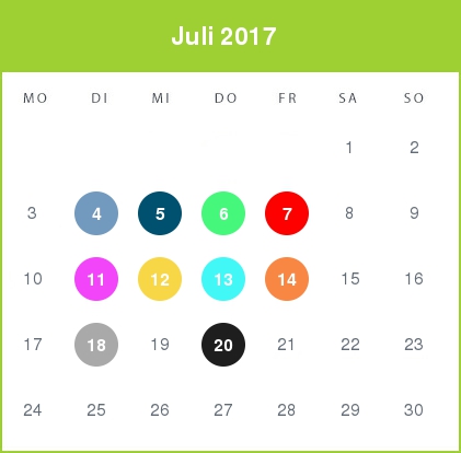 Kindergeld-Auszahlungstermine für Juli 2017
