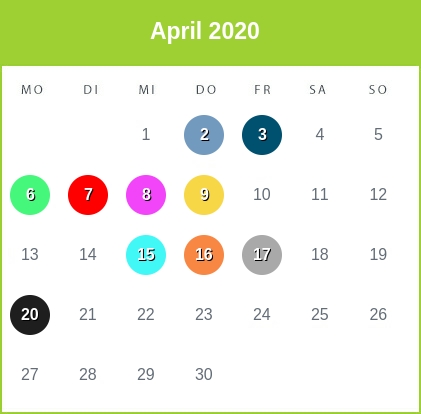 Kindergeld-Auszahlungstermine für April 2020