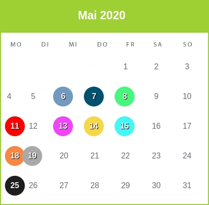 Kindergeld-Auszahlungstermine für Mai 2020