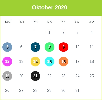 Kindergeld-Auszahlungstermine für Oktober 2020
