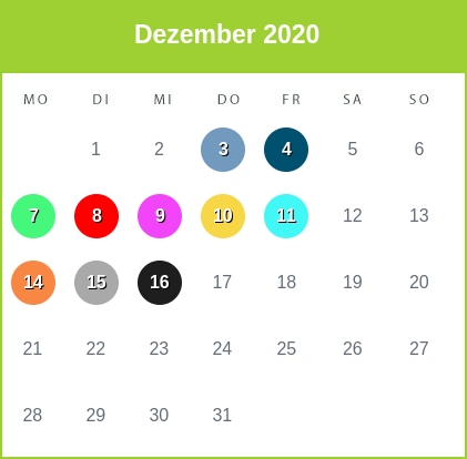 Kindergeld-Auszahlungstermine für Dezember 2020
