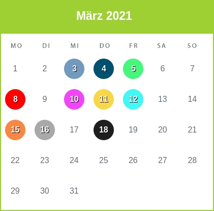 Kindergeld-Auszahlungstermine für März 2021