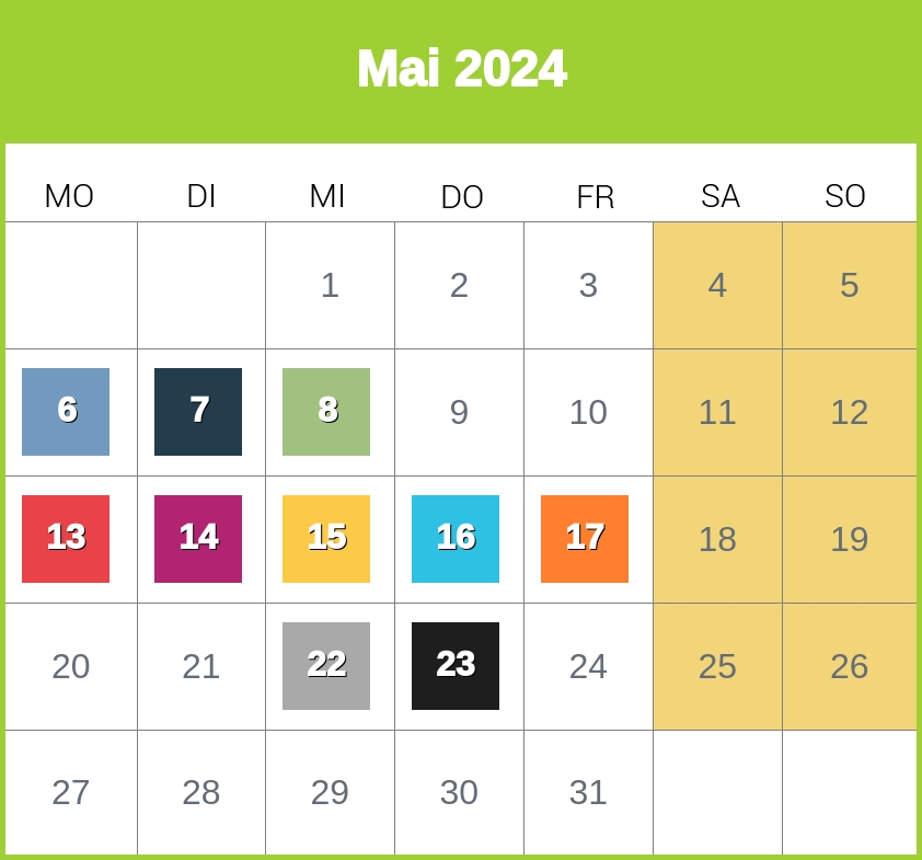 Kindergeld-Auszahlungstermine für Mai 2023